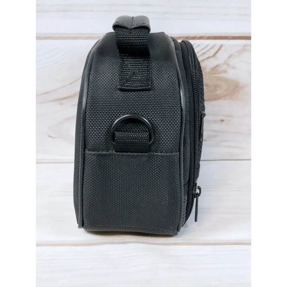 Mainstays Durable Essential Black Nylon Camera Bag w/ Functional Compartments